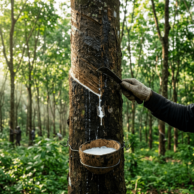 Rubber Tapping